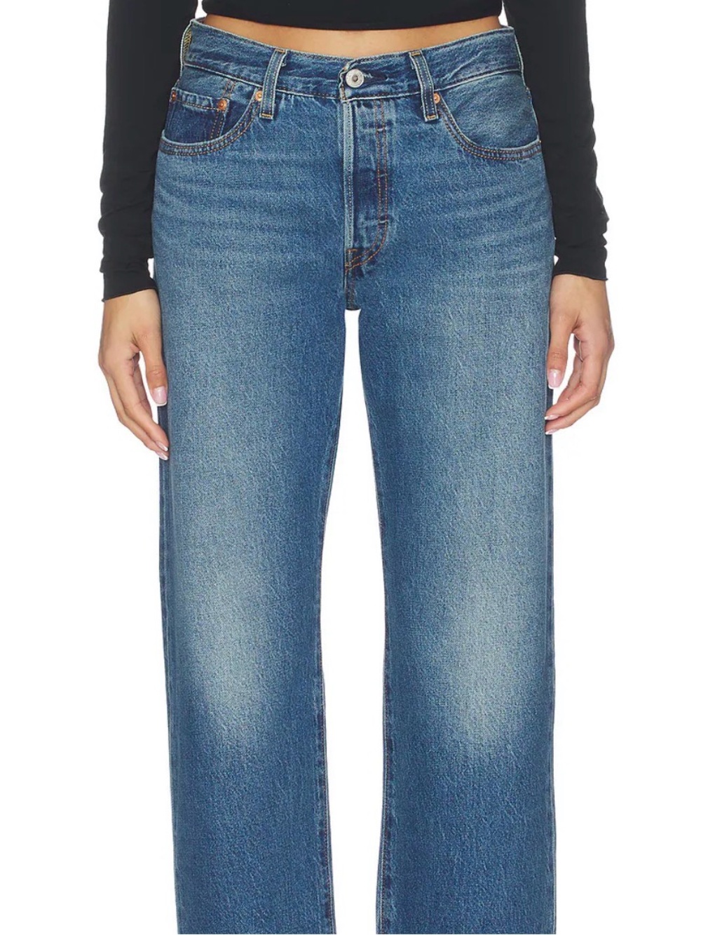 Levi’s Straight Leg Blue Denim Jeans